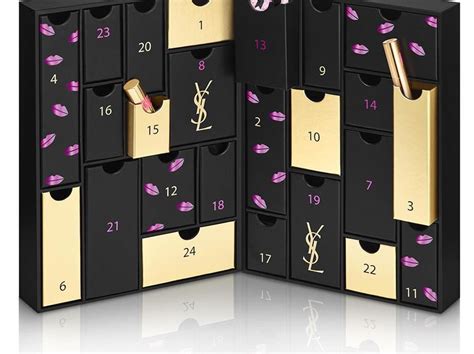 calendario dell avvento yves saint laurent|Calendario Avvento YSL Natale 2024 Foto Prezzo, dove acquistare.